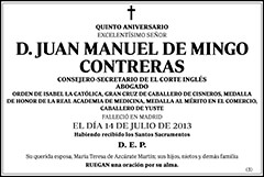Juan Manuel de Mingo Contreras